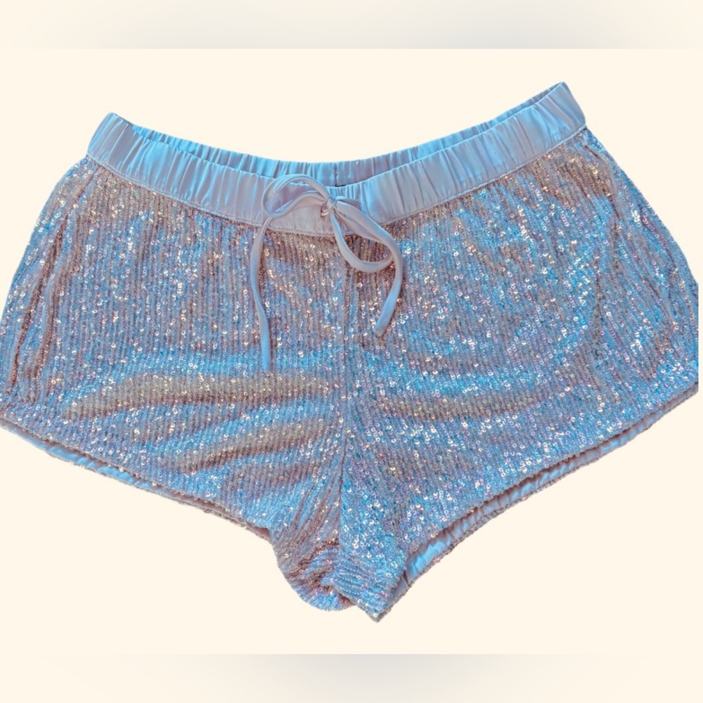 Victoria’s Secret Sequin Lounge Shorts – Size S/P (Small/Petite)